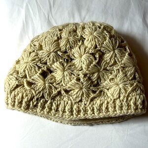 Flower Crochet Beanie